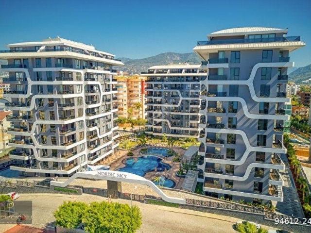 ALANYA TOSMUR'DA KİRALIK 1+1 ULTRA LÜX SİTE İÇİNDE EŞYALI DAİRE