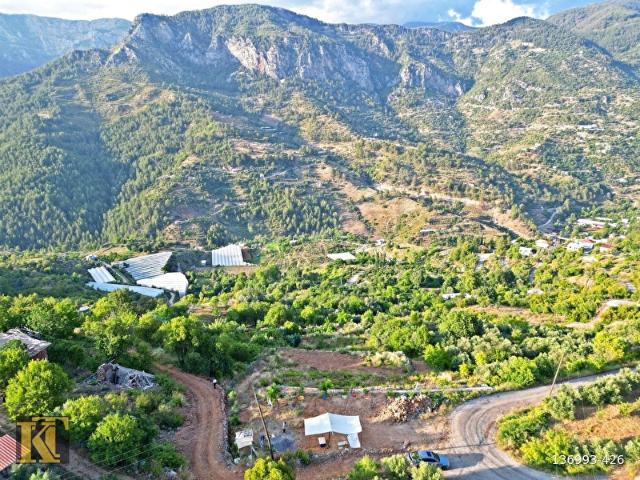 ALANYA TÜRKTAŞ'TA SATILIK 2.802 M2 DOĞA MANZARALI MÜSTAKİL ARSA