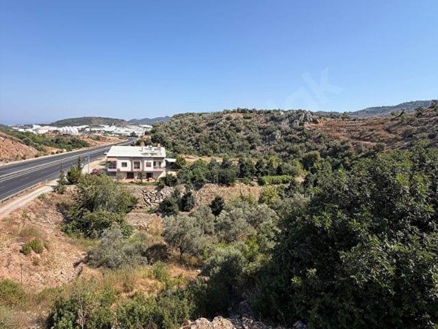 ALANYA UĞRAK MAHALLESİ ÇEVRE YOLUNA SIFIR SATILIK 4.480 m2 ARAZİ
