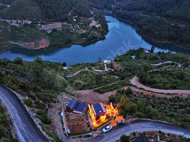 ALANYA ÜZÜMLÜDE SATILIK 1.037 M2 BARAJ MANZARALI MÜSTAKİL ARSA