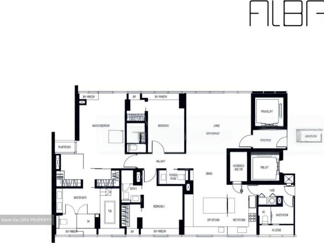 Alba D9, Apartment