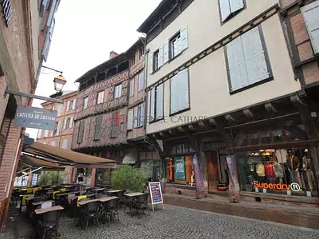 Albi 81000 Location appartement 2 pièces t2 au dernier étage