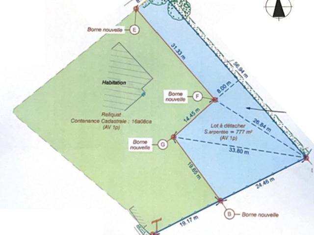 ALBIAS Terrain à batir de 750 M2
