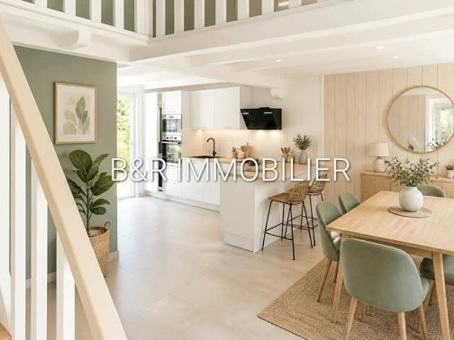 Albitreccia, petite villa T2 + Mezzanine, terrasse et jardin