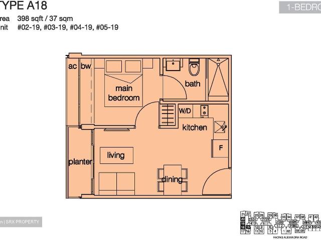 Alexis D3, Apartment