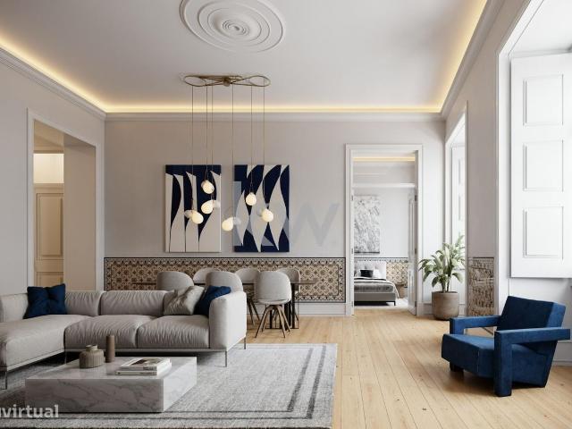 Alecrim 51 | Apartamento T1 com 91,5 m2 | Um novo conceito de luxo em
