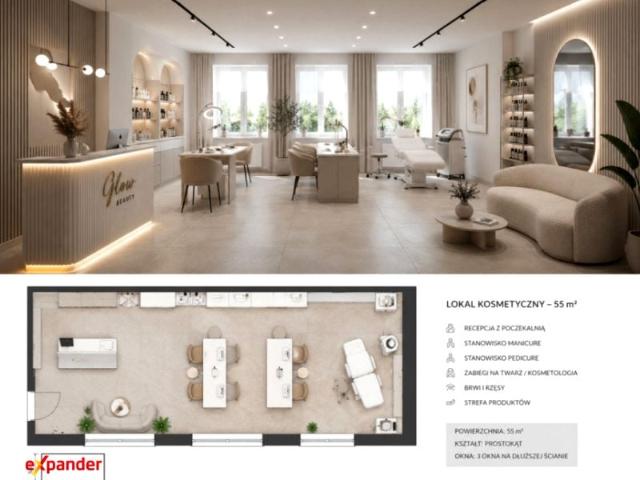 Aleja Armii Krajowej 55 m², Rzeszów
