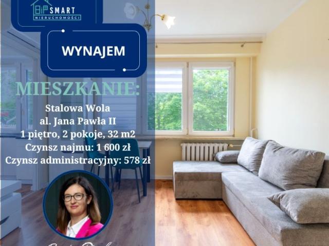 Aleja Jana Pawła II 32 m², Stalowa Wola