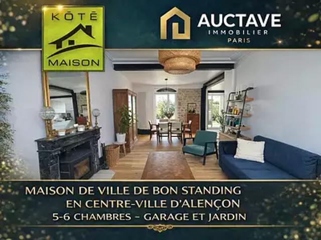 Alençon 61000 Achat / Vente maison 8 pièces t8 au dernier étage