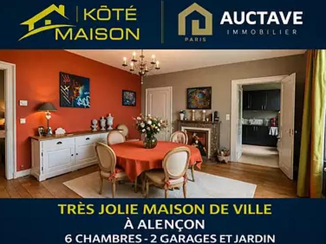 Alençon 61000 Achat / Vente maison 9 pièces t9 au dernier étage