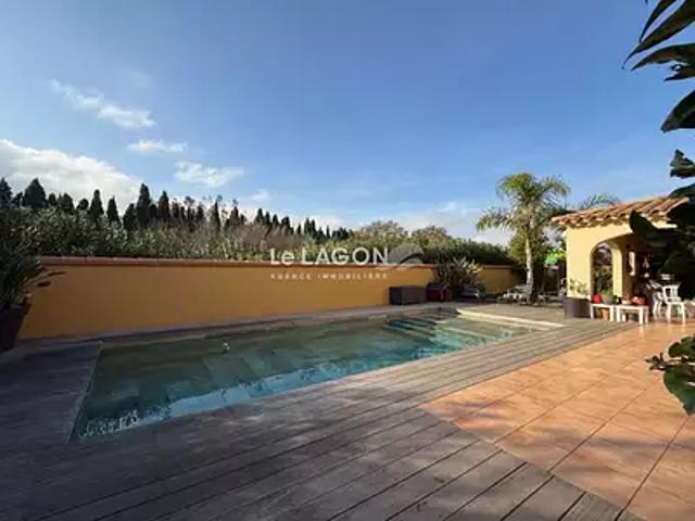 Alénya 66200 Achat / Vente maison 9 pièces t9 piscine parking
