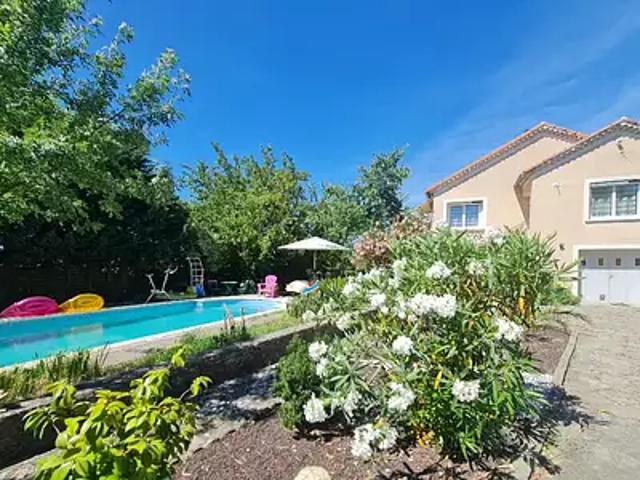 Alès 30100 Achat / Vente maison 6 pièces t6 piscine jardin