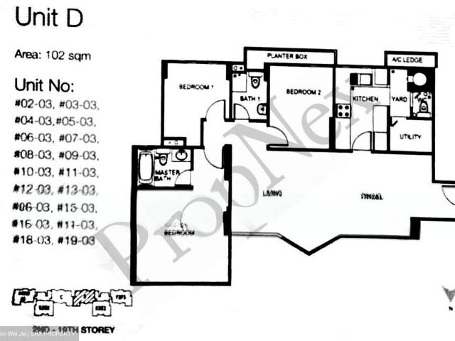 Alessandrea D3, Apartment