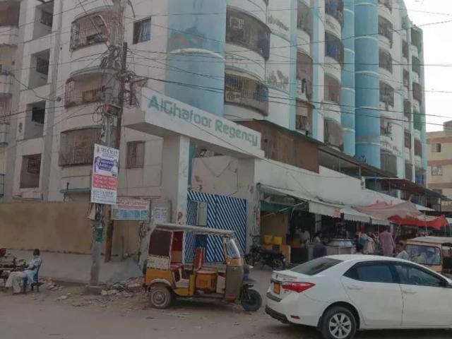 Alghafoor regency leased 4 room corner 11a north karachi id 25153