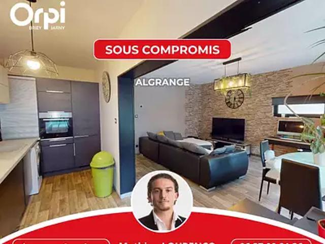 Algrange 57440 Achat / Vente appartement 3 pièces t3 jardin terrasse