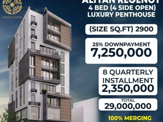 Aliyan regency luxury penthouse available on outstanding location karachi bahria town karachi id 54742