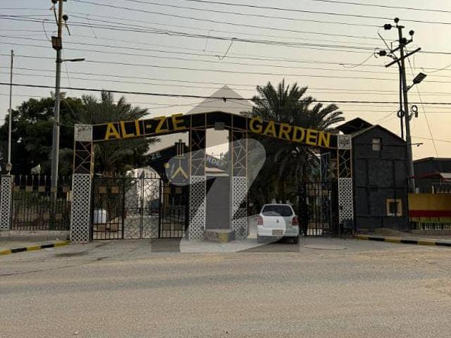 Alizee Garden 120 Square Yards Plot Available For Sale Just For 45 Lac