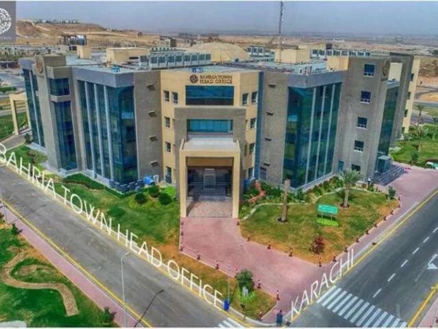 Ali block plot west open ready for construction Karachi Bahria Town Karachi ID 15859