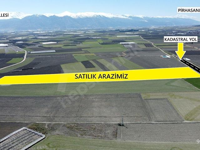 ALİ TOSUN'DAN EYMİR*DE PİRHASANLAR ASFATLINA 180MT MESAFE SATILIK ARAZİ