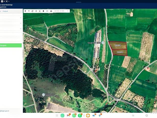 Aliağa Güzelhisar'da Asfata 112m Cepheli 14.443 m Kiralık Arazi