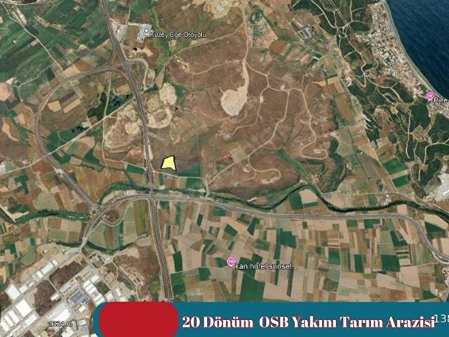 Aliağa Osb Yakını Satılık Büyük Dönüm Tarla