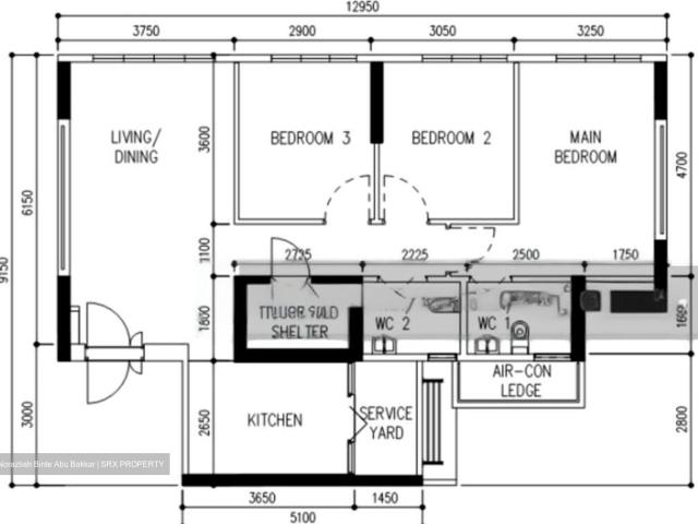 Alkaff Lakeview Toa Payoh, HDB 4 Rooms
