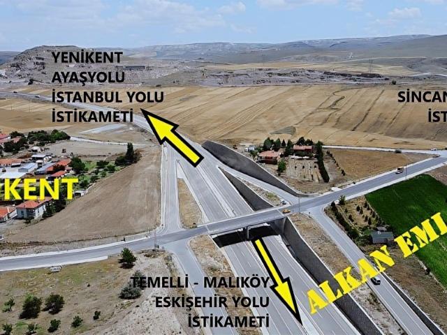 ALKAN'DAN 4 YOL AĞZI KUPON ARSA