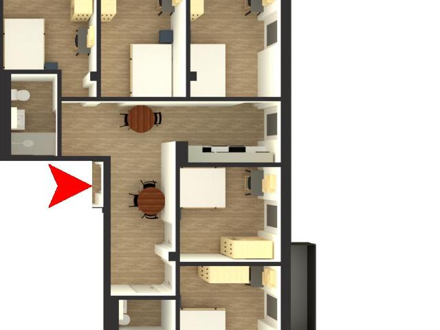 Alluring single bedroom close to BHT
