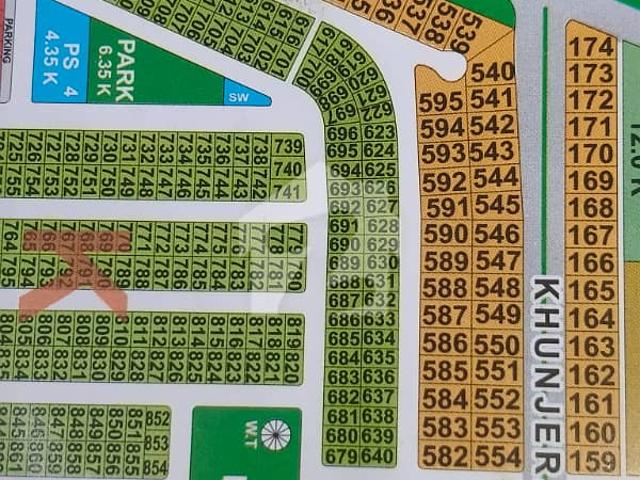 All dues clear 1 kanal plot for sale k block lda city lahore
