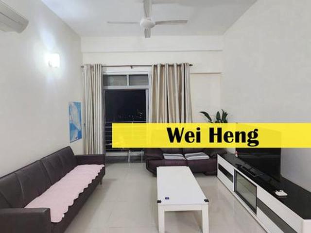 all season high floor fully furnished in ayer itam for rent