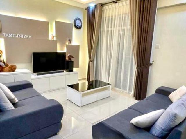 All Race Presiden Apartment Permas Jaya 3 Bed 2 Bath Fully Furnish