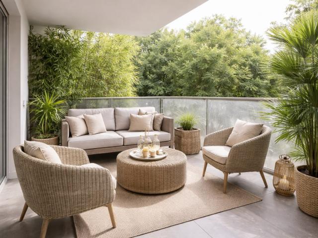 ALLEES PROVENCALES GRAND T2 de 50m² AVEC TERRASSE ET PARKING 2 pièces, 50 m²