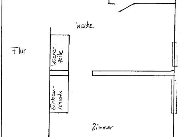 Alles schon drin * Tolles möbeliertes 1,5 ZKB Appartement in der Neustadt 4.3