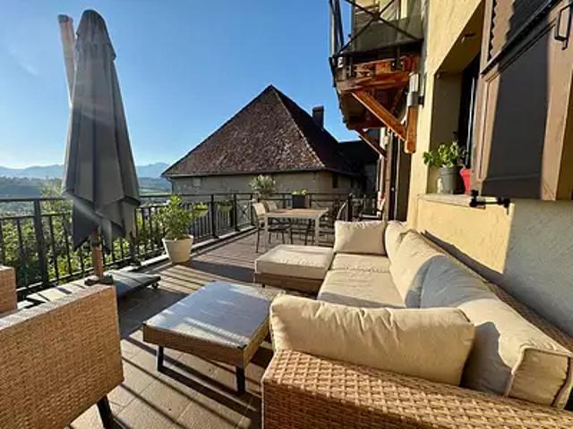 Allonzier la Caille 74350 Achat / Vente appartement 2 pièces t2 terrasse cave