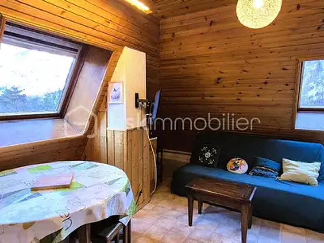 Allos 04260 Achat / Vente appartement 2 pièces t2 au dernier étage cave