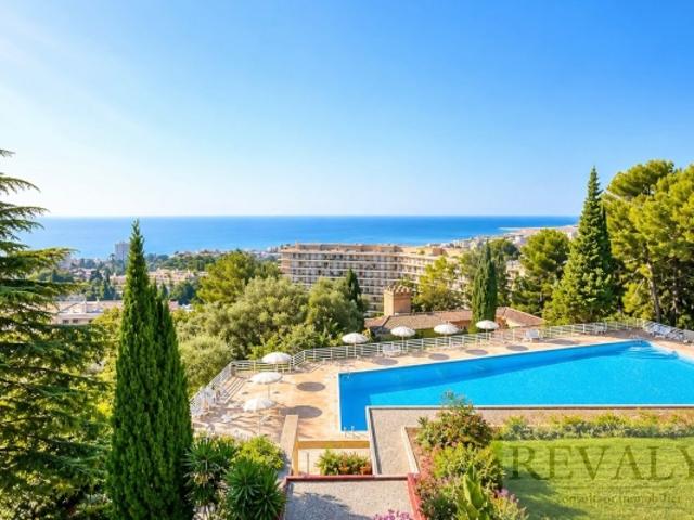 ALPES MARITIMES 06 NICE ABBAYE DE ROSELAND A VENDRE 3 PIECES AVEC TERRASSES