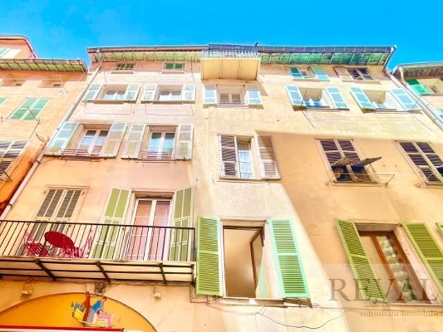 ALPES MARITIMES 06 VIEUX NICE COURS SALEYA APPARTEMENT 3 PIECES A RENOVER A DEUX PAS DE LA PROMENADE
