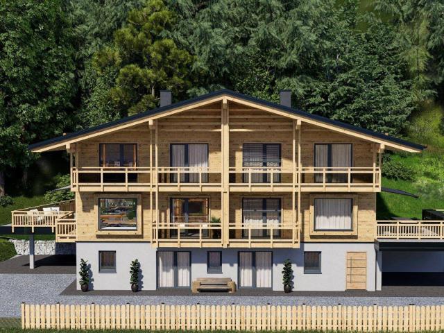 Alpiner Traum: Luxus Wohnhaus Hälfte nahe Schladming