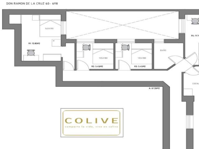 Alquiler 5 Dormitorio Shared Living/Roommate Madrid Madrid DLS100234126