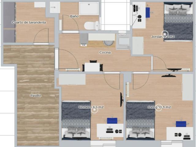 Alquiler 1 Dormitorio Shared Living/Roommate Granada Granada DS101848692
