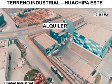 ALQUILER TERRENO EN PARQUE INDUSTRIAL HUACHIPA ESTE 12,464 M2