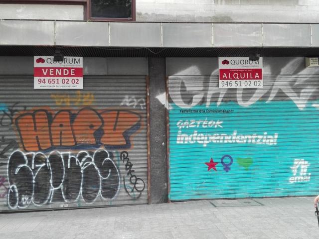 Alquiler y Venta de local de 237 m2, con salida de humos en Zona Lehendakari Aguirre con Universidad