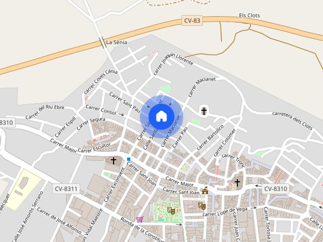 Alquiler ático en carrer santa bàrbara 29 ático dúplex con amplias terrazas a 8km de la playa en Pego