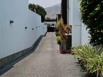 ALQUILER LINDA CASA AMOBLADA EN SOL DE LA MOLINA CONDOMINIO 5 CASAS