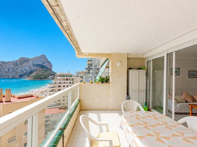 ALQUILER DE TEMPORADA EN CALPE CON VISTAS AL MAR