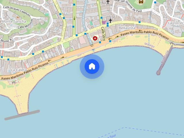 Alquiler de ático en Paseo Marítimo Pablo Ruiz Picasso