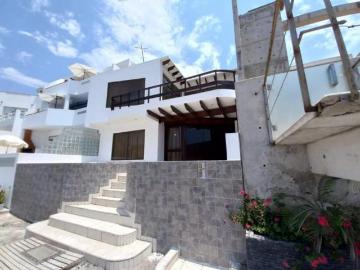 ALQUILER DE CASA DE PLAYA DE 2 PISOS AMOBLADA Y SUPER AMPLIA PUERTO FIEL
