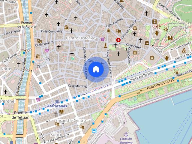 Alquiler de dúplex en Calle Esparteros