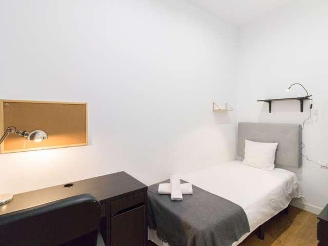 Alquiler de habitaciones en piso de 8 habitaciones en Barcelona