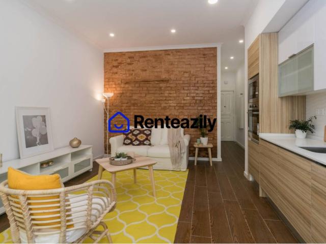 Alquiler de piso amueblado – 1 dormitorio – 48 m² – calle Santa Engracia Chamberí, Madrid